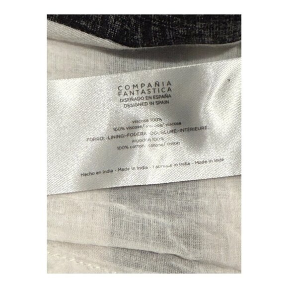 Compania Fantastica Skirt Womens Small Stripe Wrap Tie Viscose Casual Lightweigh - Picture 5 of 7